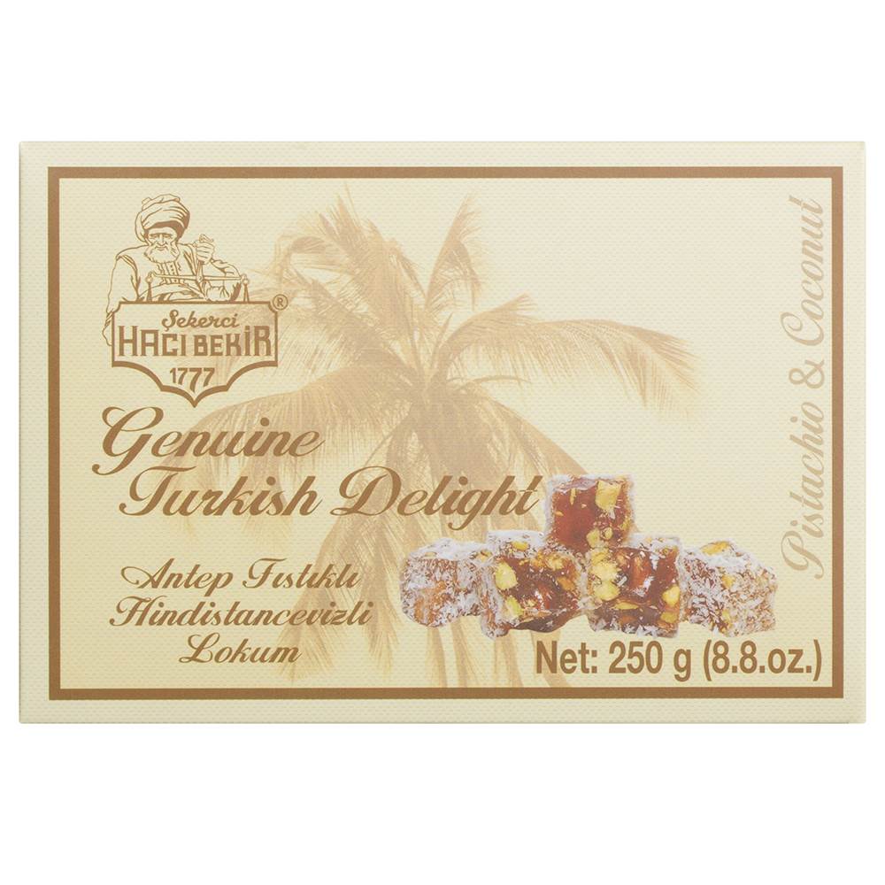 Ekstra Antep Fıstıklı Hindistan Cevizli Lokum