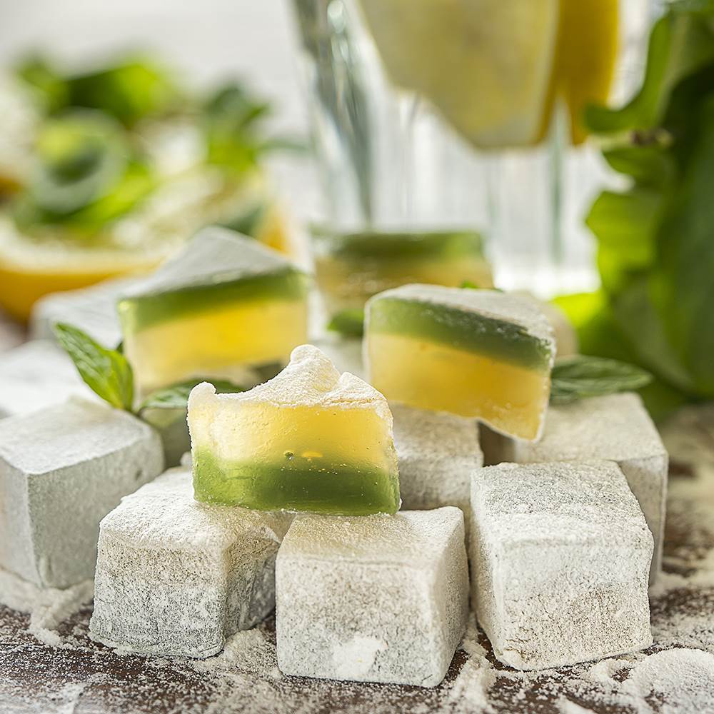 Naneli ve Limonlu Lokum