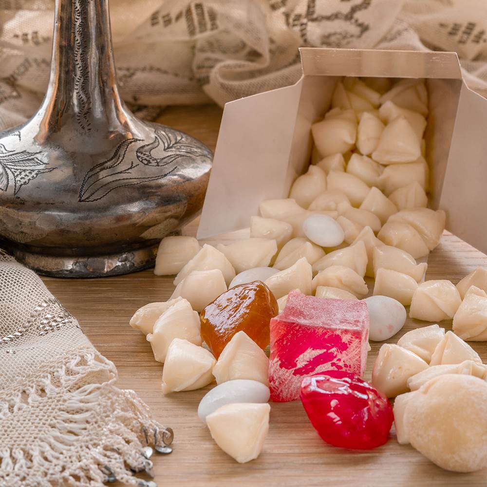 Saray Usulü Mevlit Şekeri (Karton Kutu / Mavi)