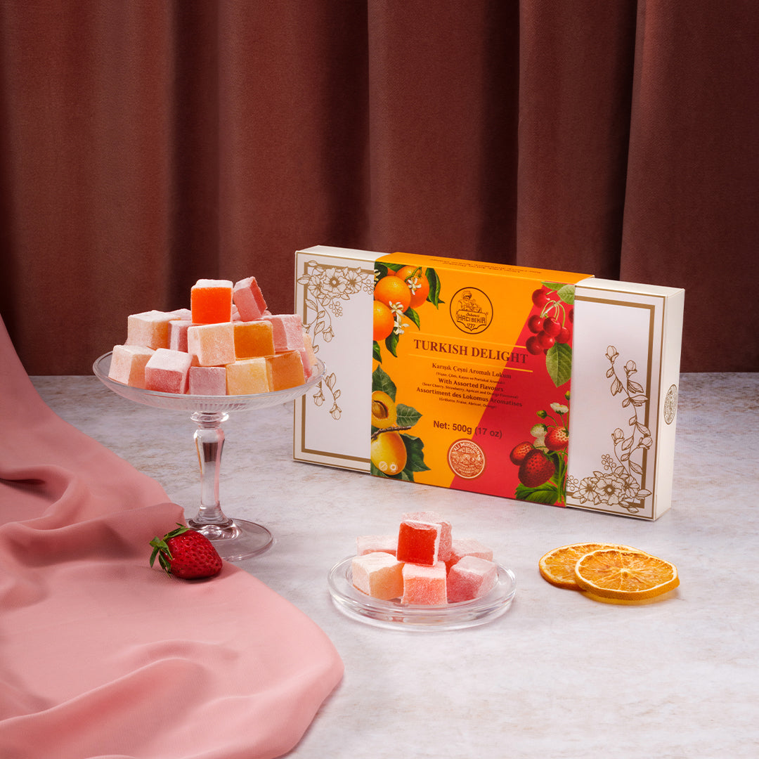Flavored Turkish Delight 500 gr.