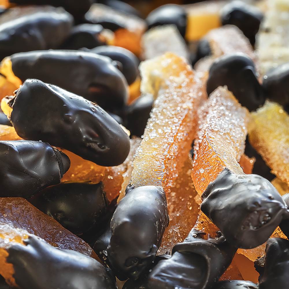 Bitter Çikolatalı Portakal Şekerleme (Kibrit)