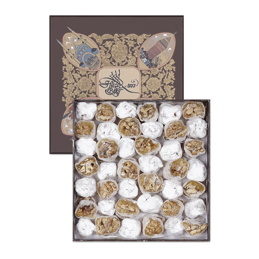 Özel Ambalaj Cevizli Lokum 1000 gr.