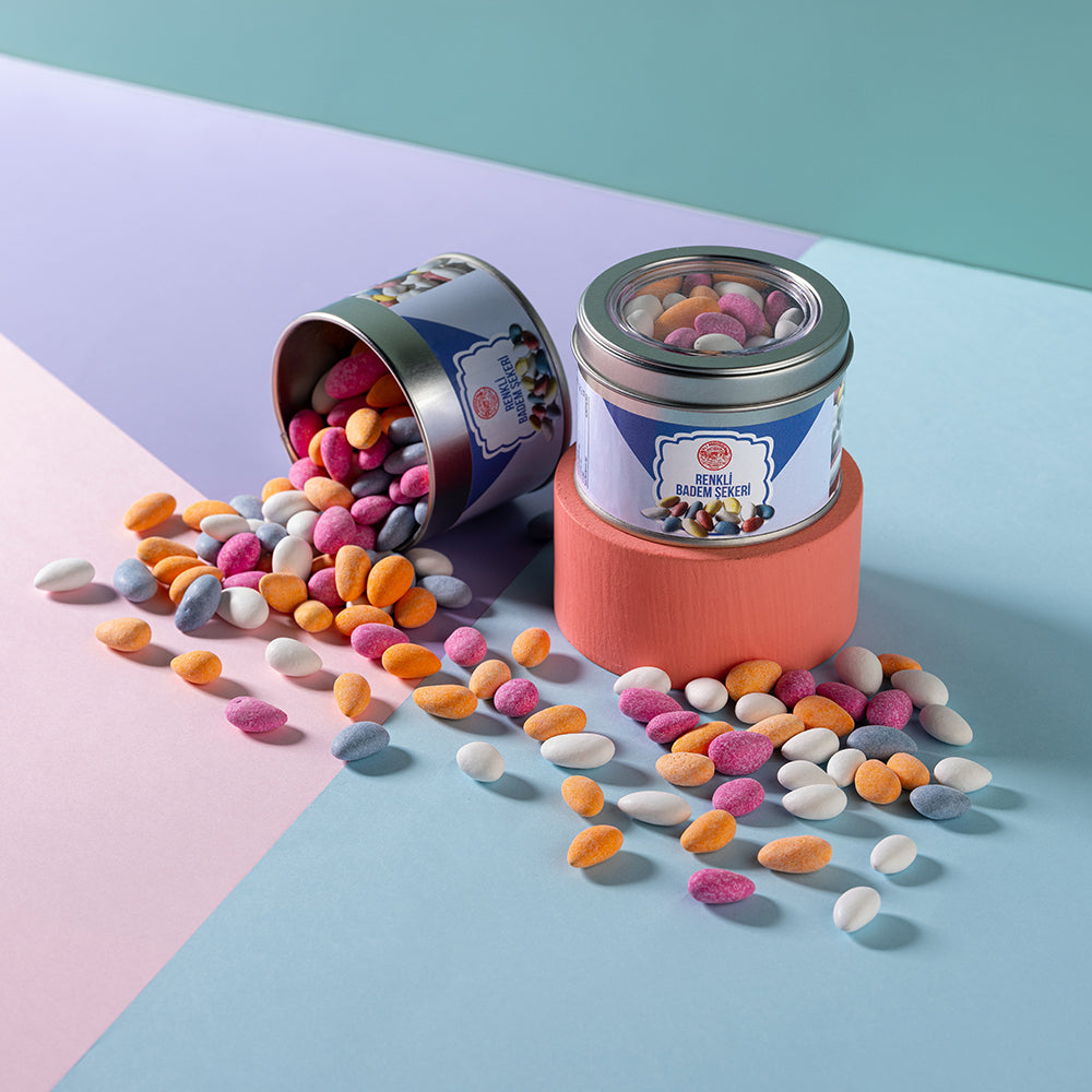 Renkli Badem Şekeri