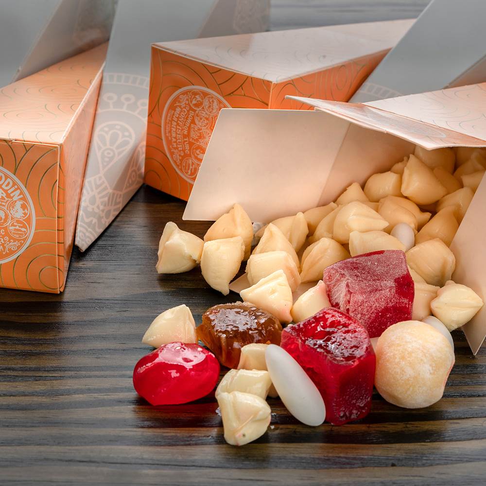 Saray Usulü Mevlit Şekeri (Karton Kutu / Bakır)