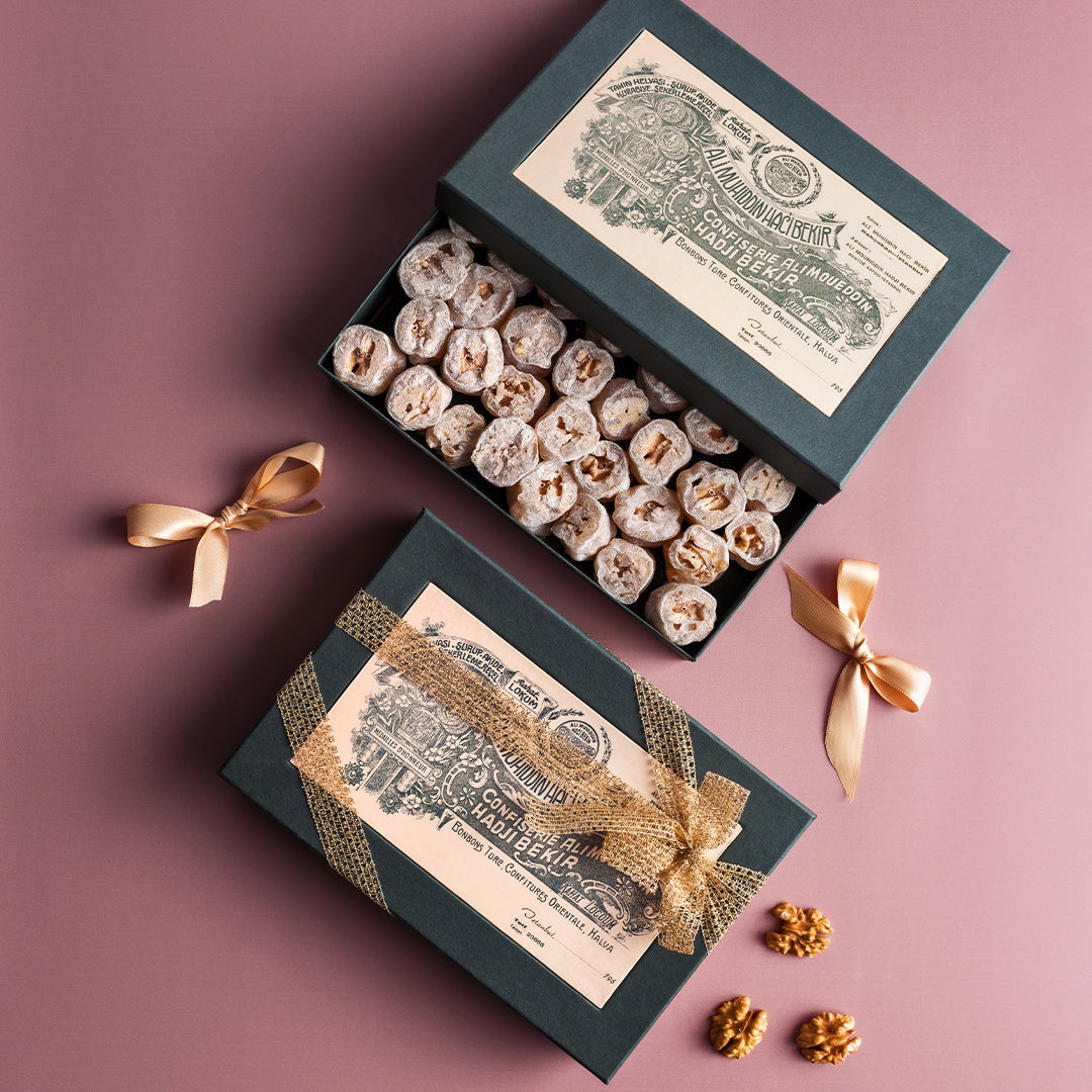 Özel Ambalaj Cevizli Lokum 580 gr.