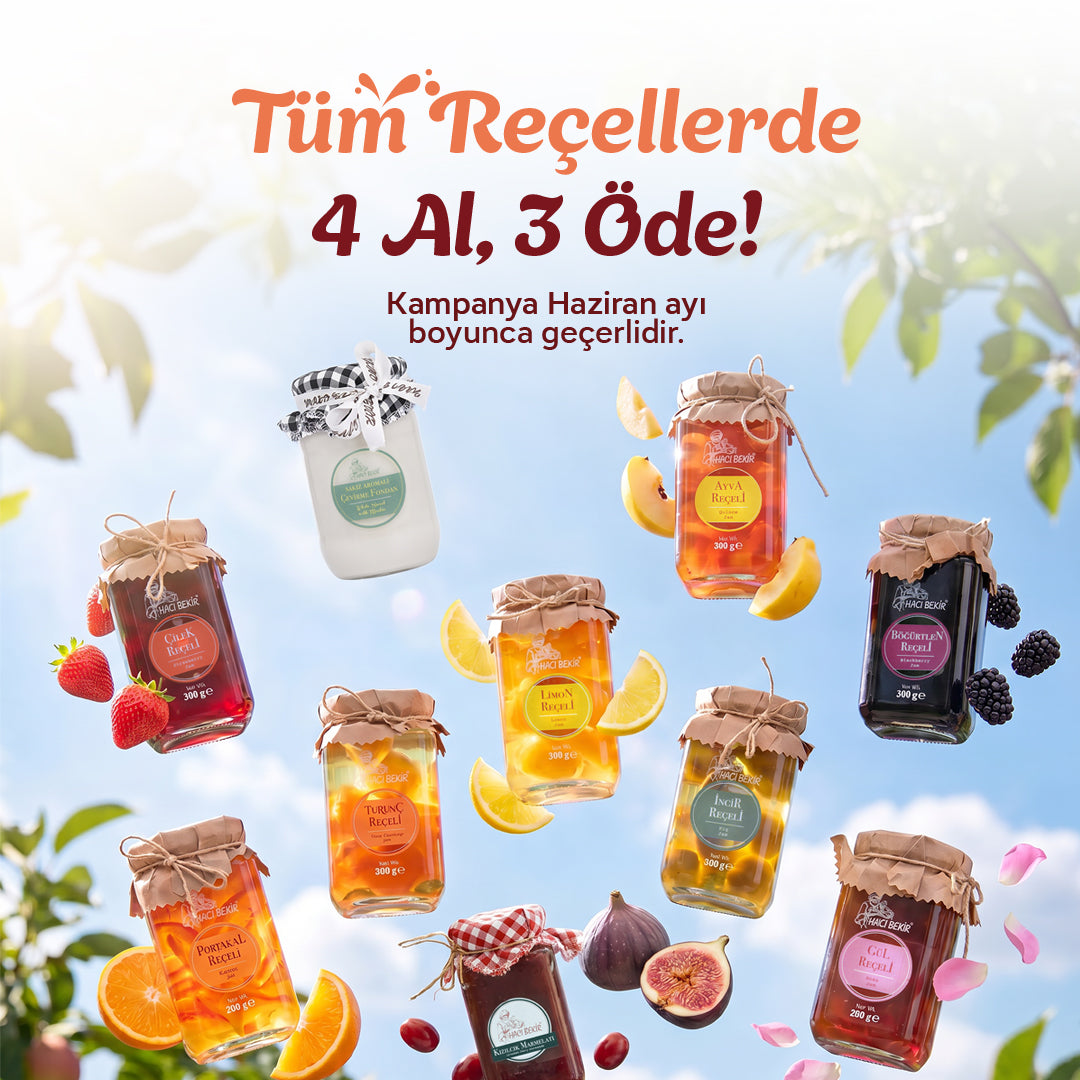 Tüm Reçellerde 4 Al 3 Öde Kampanyası